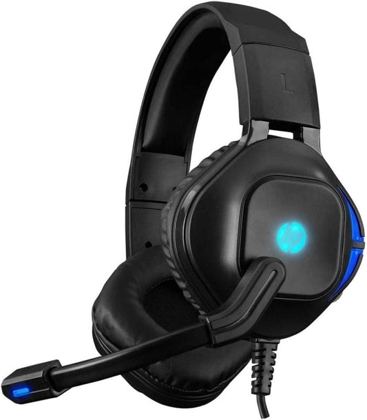 HP - DHE-8002 Wired Gaming Headset for PC / Laptop -USB +3.5mm with LED