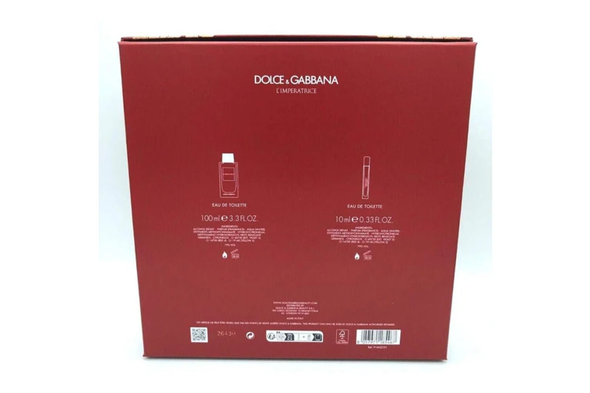 2Pc L'Imperatrice 100Ml EDT 10Ml EDT Purse Spray Fragrance Set