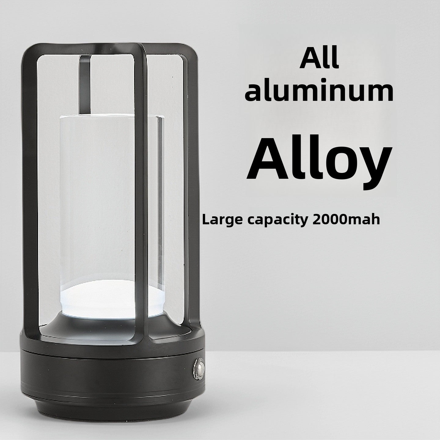 Portable elegant LED table lamp with soft lighting Teemdrop