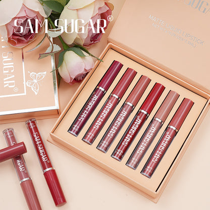 SAM SUGAR Matt Lip Beauty Set Lipstick Teemdrop