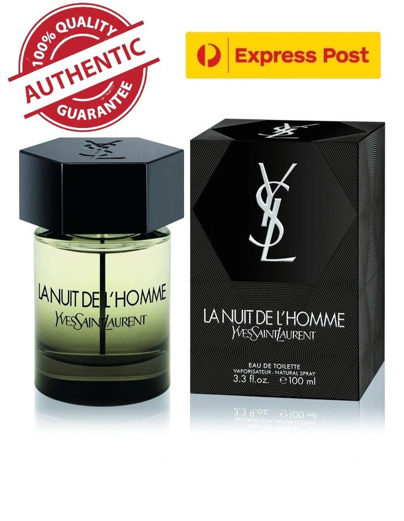 Yves Saint Laurent YSL La Nuit De L'Homme EDT 100Ml | Brand New | Genuine
