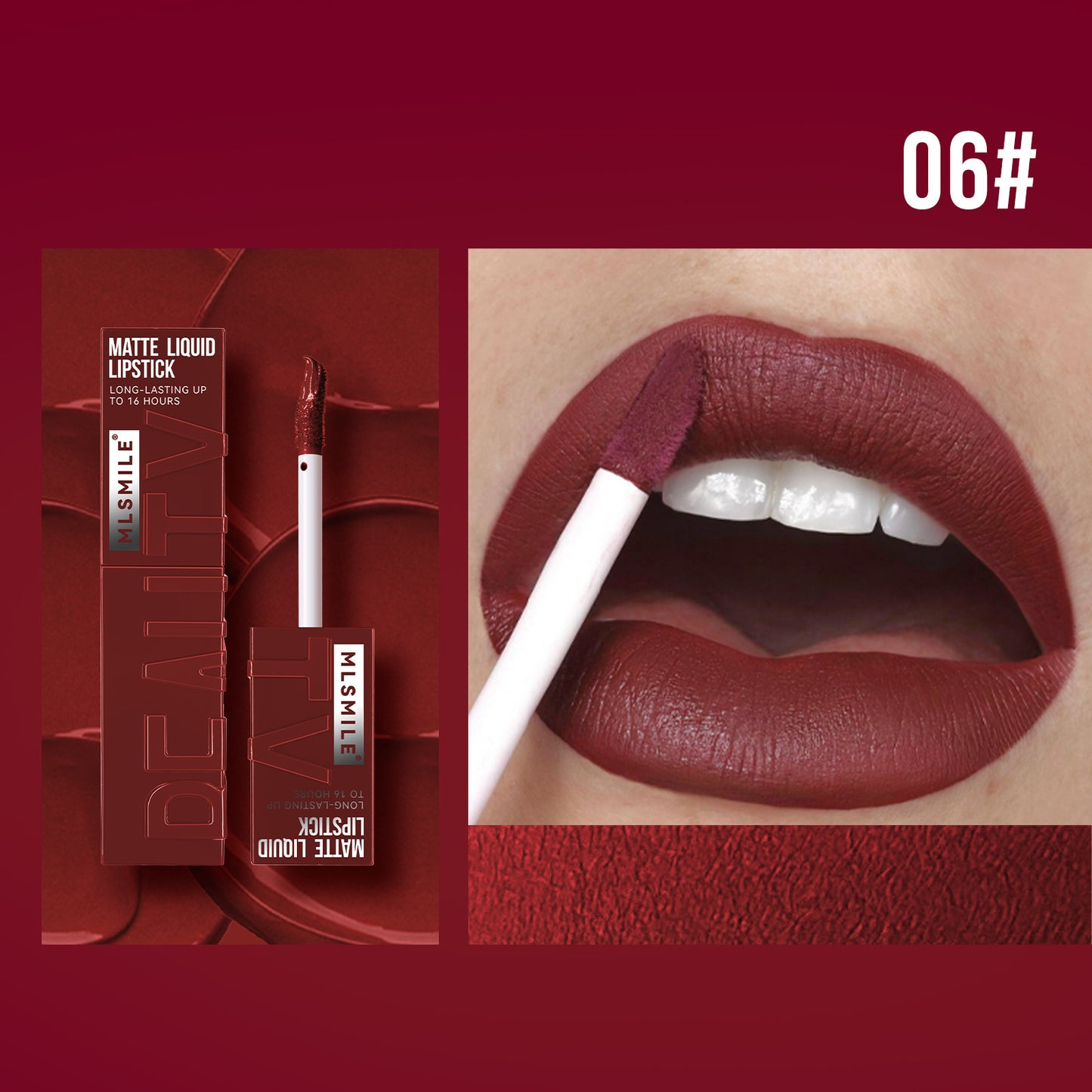 MLSMILE Non-Stick Cup Lip Glaze Teemdrop