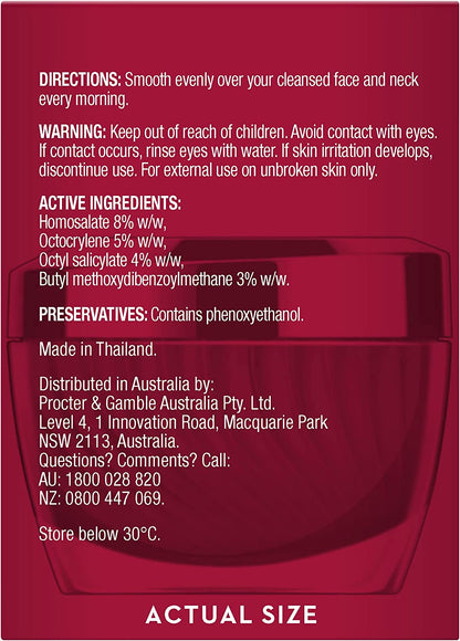 Regenerist Whips Face Cream Moisturiser UV SPF 30 50G