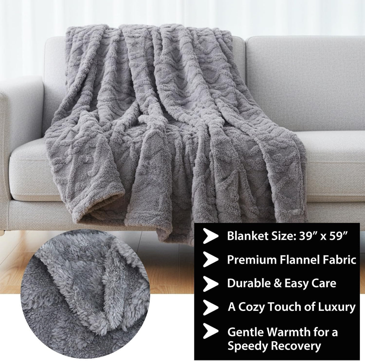 Gifts for Men - 10Pc Male Gift Hampers for Mum, Friend, Husband, Dad - Luxury Get Well Soon Care Package with Flannel Blanket, Mug, Leather Journal | Birthday Gift Pack