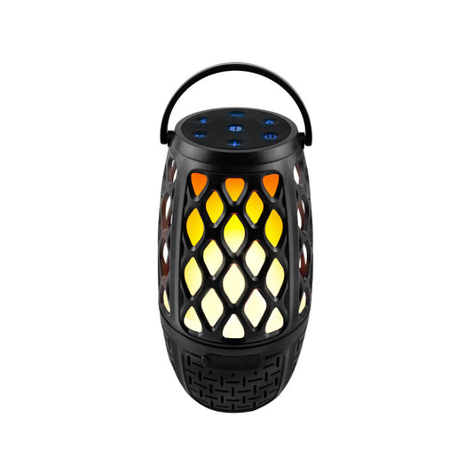 Portable Bluetooth Speaker with LED Dancing Flame Effect Teemdrop
