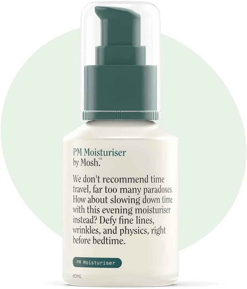 PM Face Moisturiser, Age Defying, Reduces Fine Lines and Wrinkles, Improves Skin Tone and Texture, 60Ml