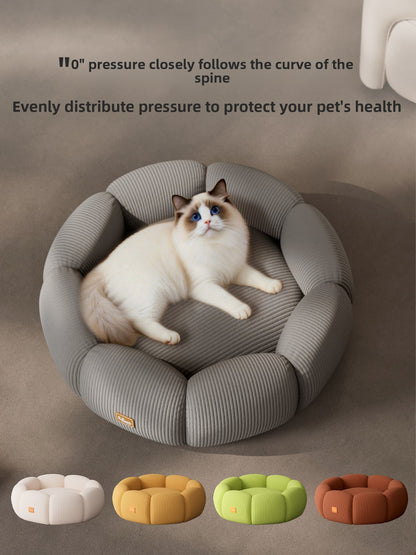 KeKasih Removable Washable Cat Bed with Anti-Slip Base