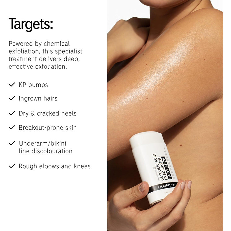 Filmfish - Glycolic Acid Body Exfoliating Stick for Smooth Skin Teemdrop