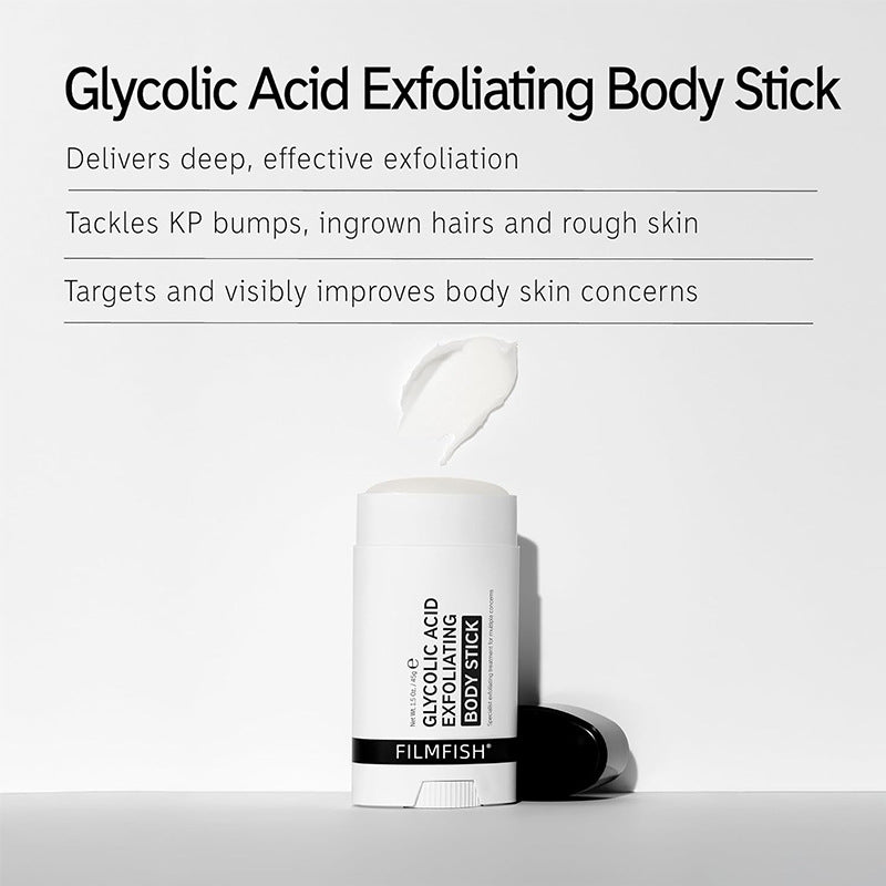 Filmfish - Glycolic Acid Body Exfoliating Stick for Smooth Skin Teemdrop