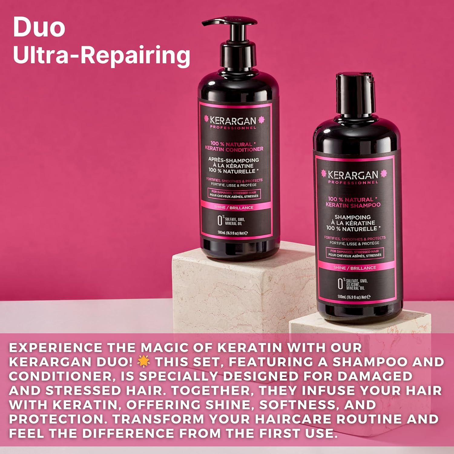 Shampoo & Apres Shampoo (Keratin)