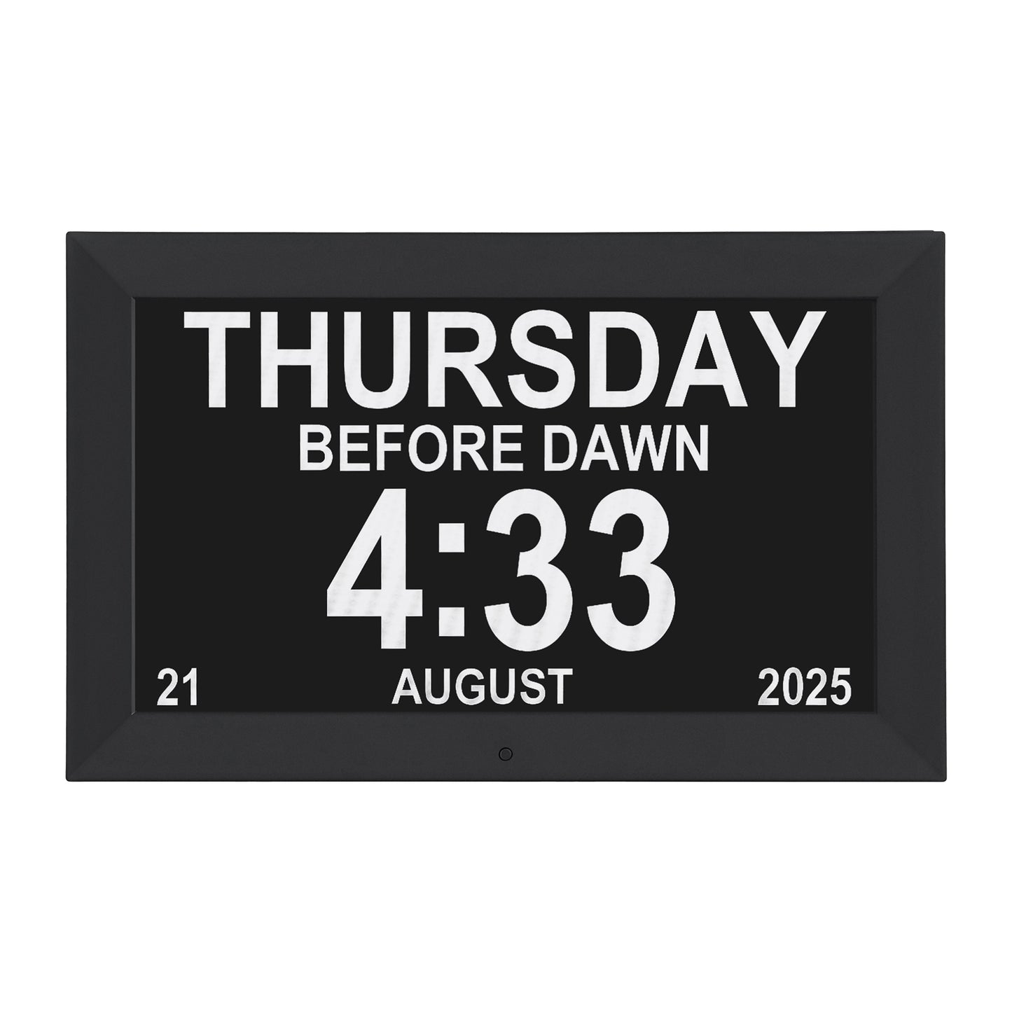 Artiss - 10" Digital Day Clock Alarm Calendar | Black DropShipZone
