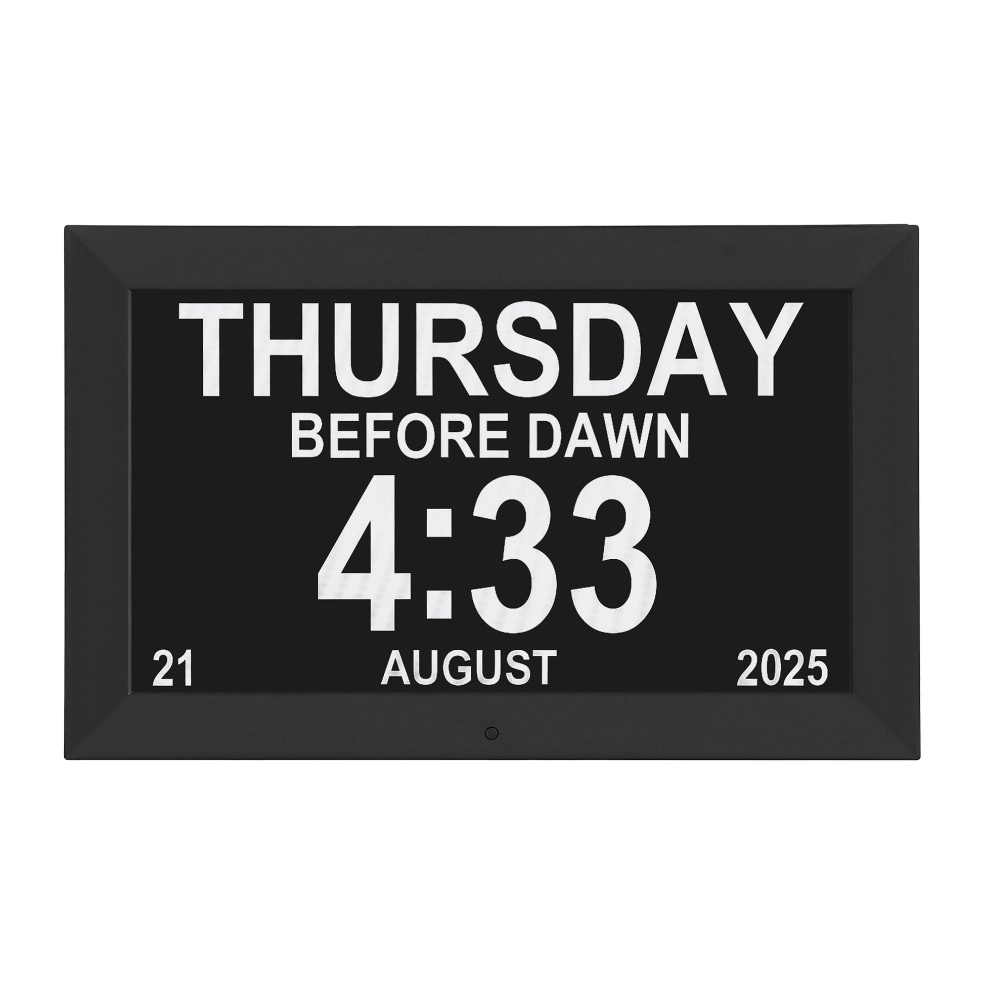 Artiss - 10" Digital Day Clock Alarm Calendar | Black DropShipZone