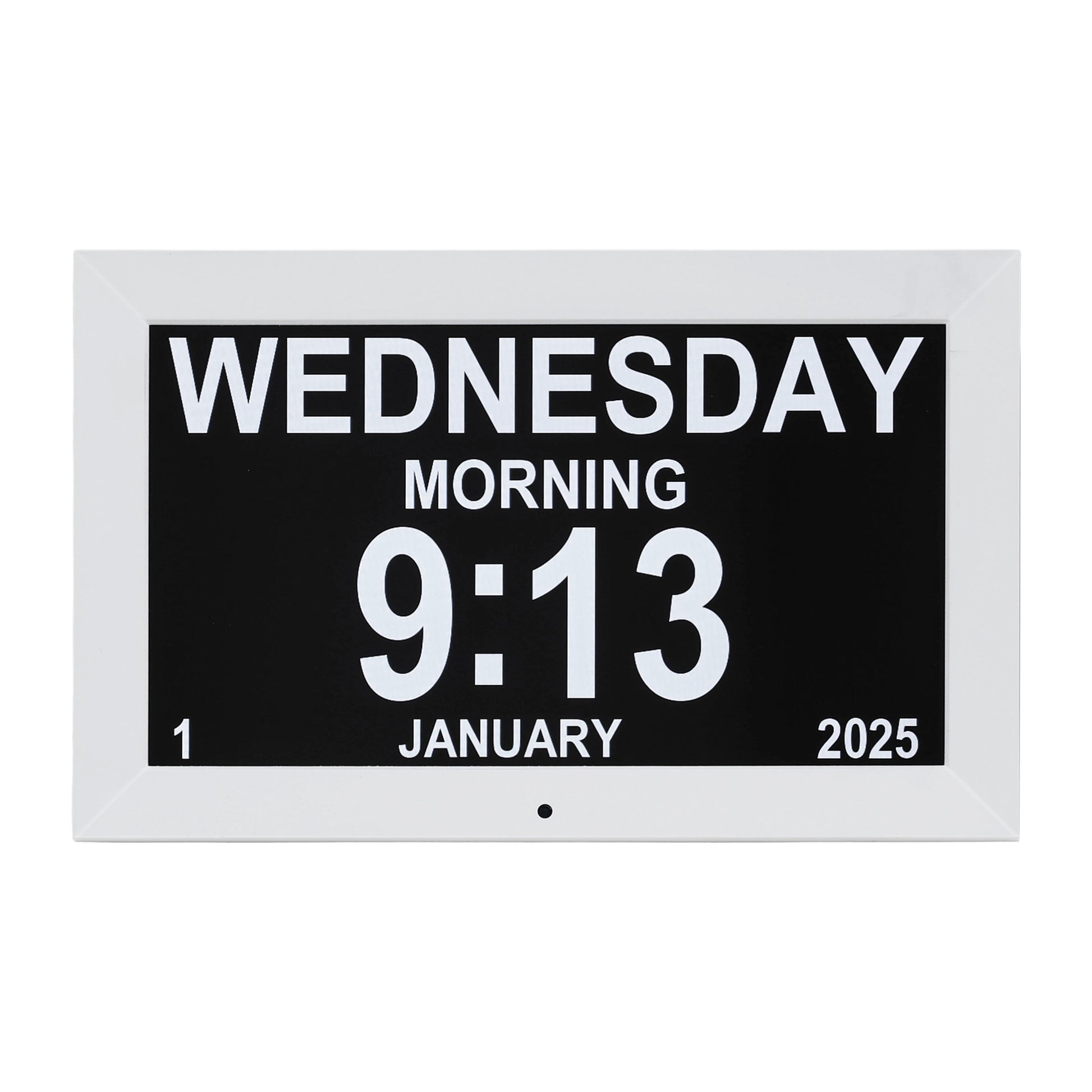 Artiss 10" Digital Day Clock Alarm Calendar | White DropShipZone