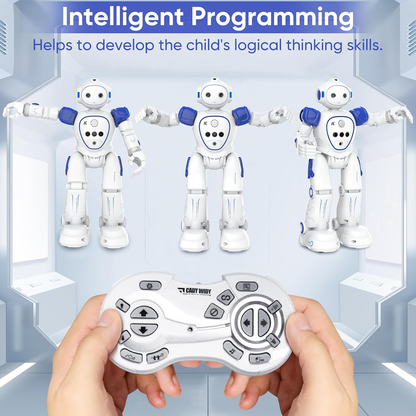RC Robot Toys for Kids: Gesture-Sensing Smart Programmable Robot, USB Charging GiftArk