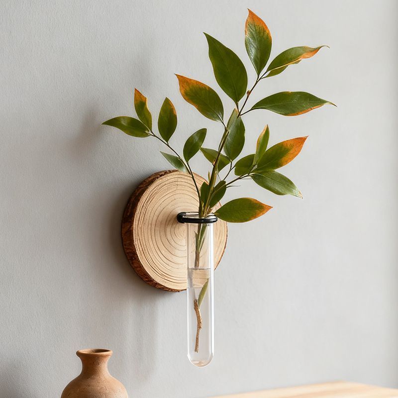 Creative Wall-Mounted Test Tube Hydroponic Vases - Set of 6 DropShipZone