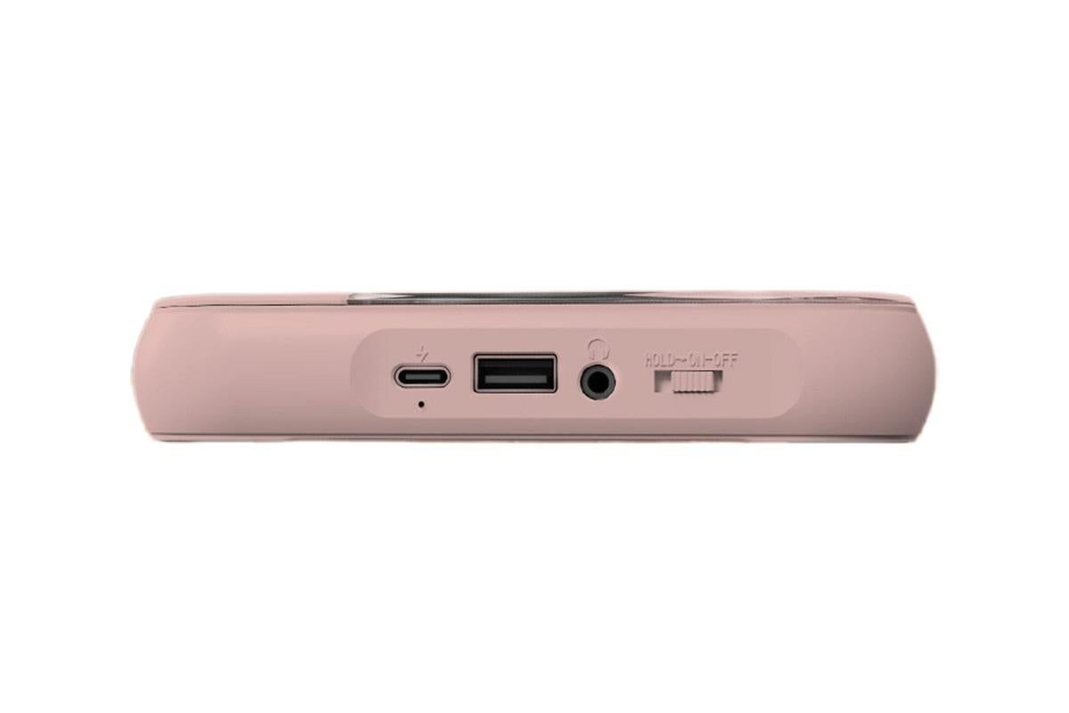 Portable CD Player Bluetooth 5.3 with HiFi Speakers Rechargeable Walkman | Pink DropShipZone