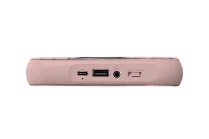 Portable CD Player Bluetooth 5.3 with HiFi Speakers Rechargeable Walkman | Pink DropShipZone