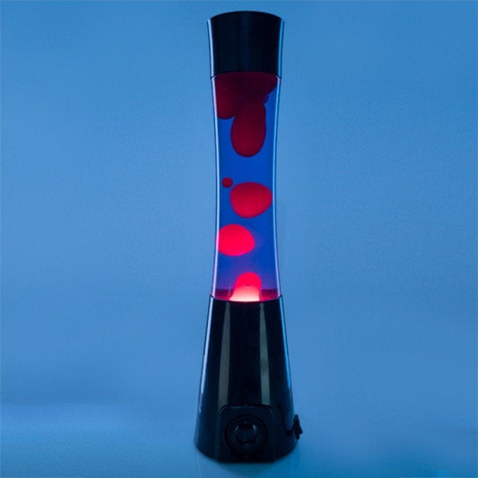 Lava Lamp with Bluetooth Speaker - Black/Purple/Red Motion DropShipZone