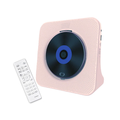 Tooleroo - USB Rechargeable Desktop CD Player Speaker – Bluetooth Portable | Pink GiftArk
