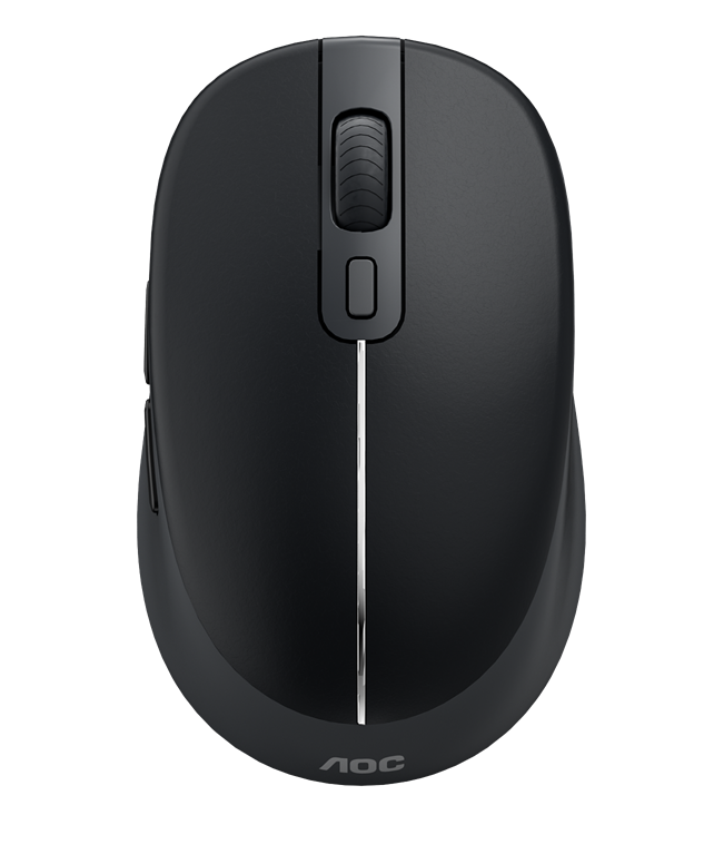 AOC - MS360B/LA Wireless Mouse 2.4G + Bluetooth Dual Mode 6-Key - Black