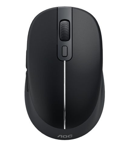 AOC - MS360B/LA Wireless Mouse 2.4G + Bluetooth Dual Mode 6-Key - Black