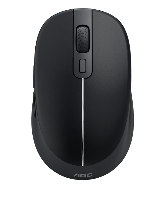 AOC - MS360B/LA Wireless Mouse 2.4G + Bluetooth Dual Mode 6-Key - Black