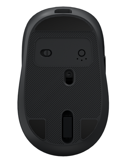 AOC - MS360B/LA Wireless Mouse 2.4G + Bluetooth Dual Mode 6-Key - Black