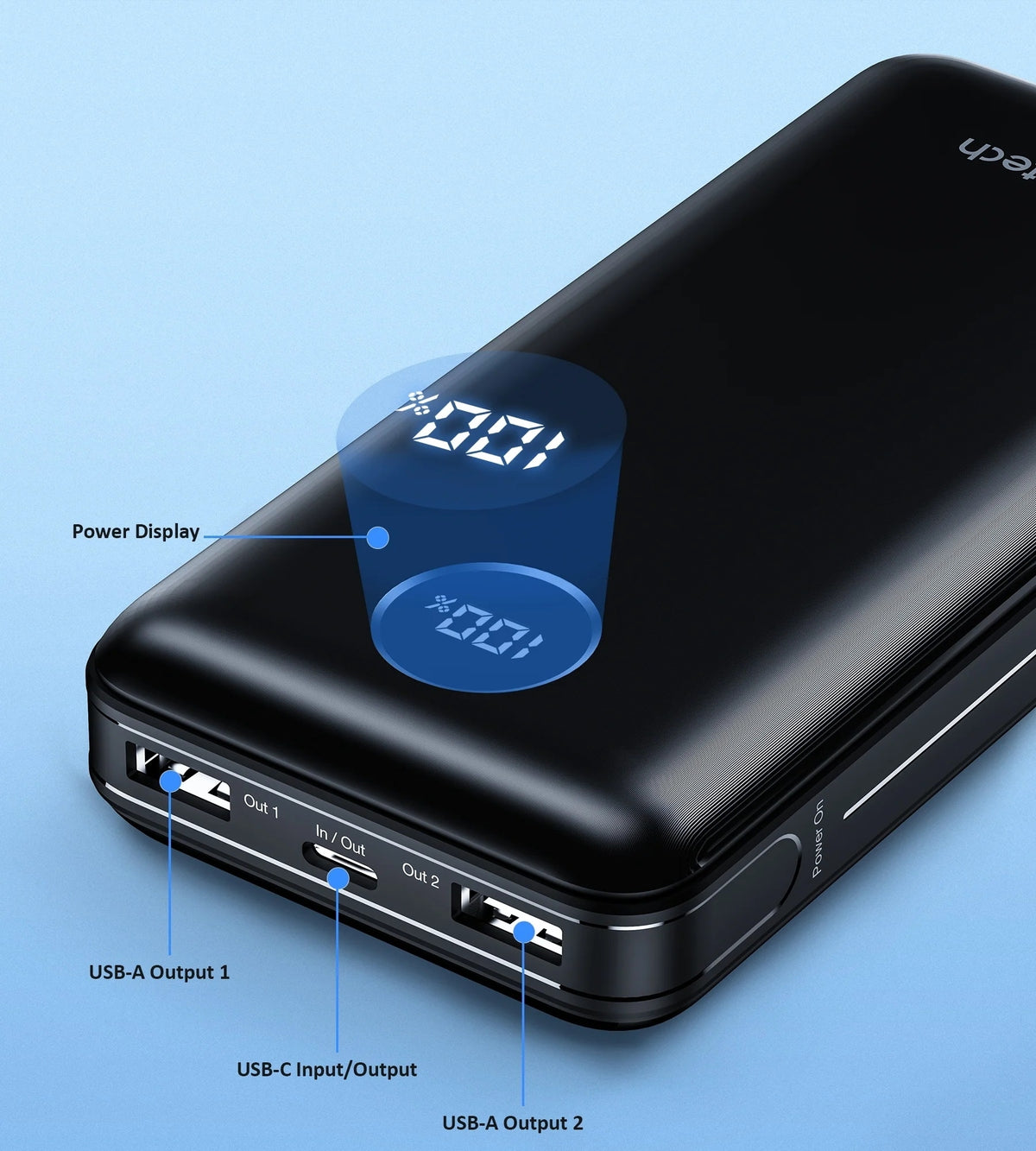 CHOETECH B653 PD45W 20000mAh Power Bank DropShipZone