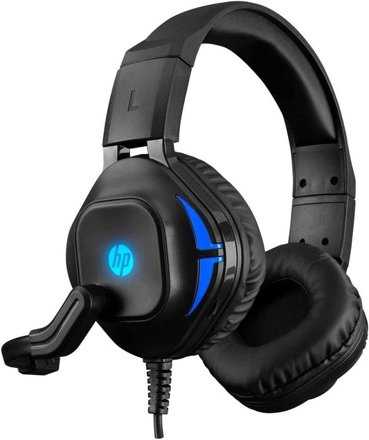 HP - DHE-8002 Wired Gaming Headset for PC / Laptop -USB +3.5mm with LED