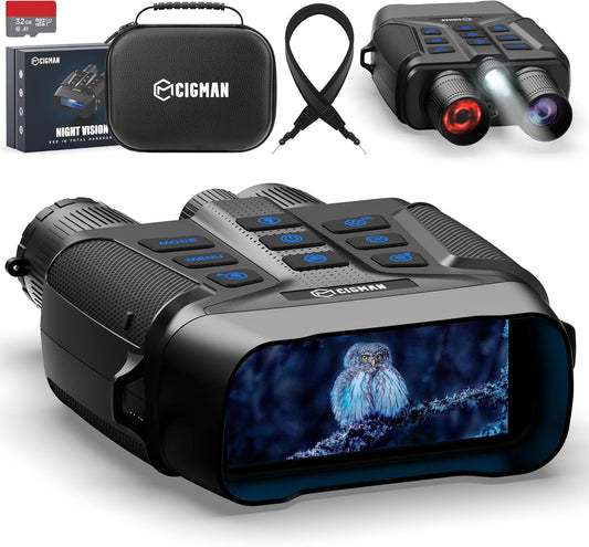 CIGMAN - 4K Night Vision Binoculars