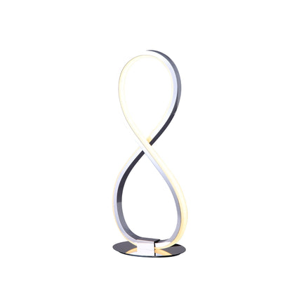Infinite LED Table Lamp - Chrome DropShipZone