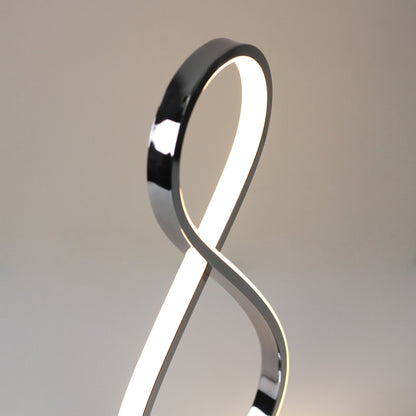 Infinite LED Table Lamp - Chrome DropShipZone