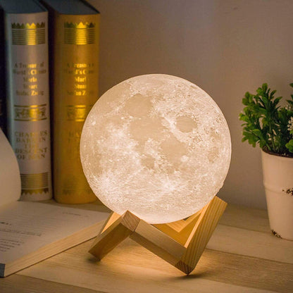 3D Moon "Tap" Lamp Night Light Moonlight for Desk/Table DropShipZone