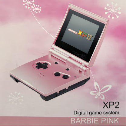 Pocket XP 2 Handheld Game Console – Built-in Classic Games, Game Boy Style, Portable Retro Gaming - Blue DropShipZone
