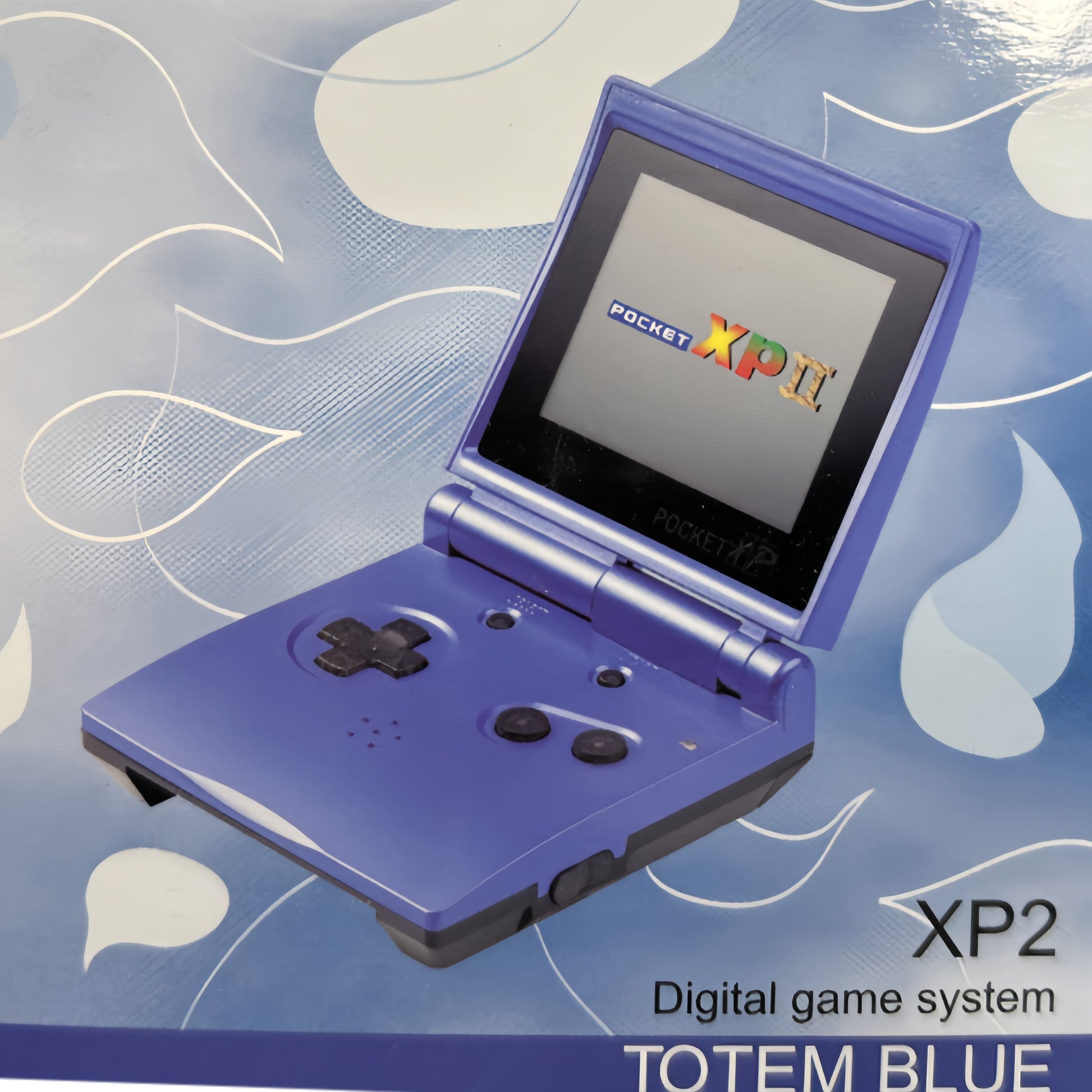 Pocket XP 2 Handheld Game Console – Built-in Classic Games, Game Boy Style, Portable Retro Gaming - Blue DropShipZone