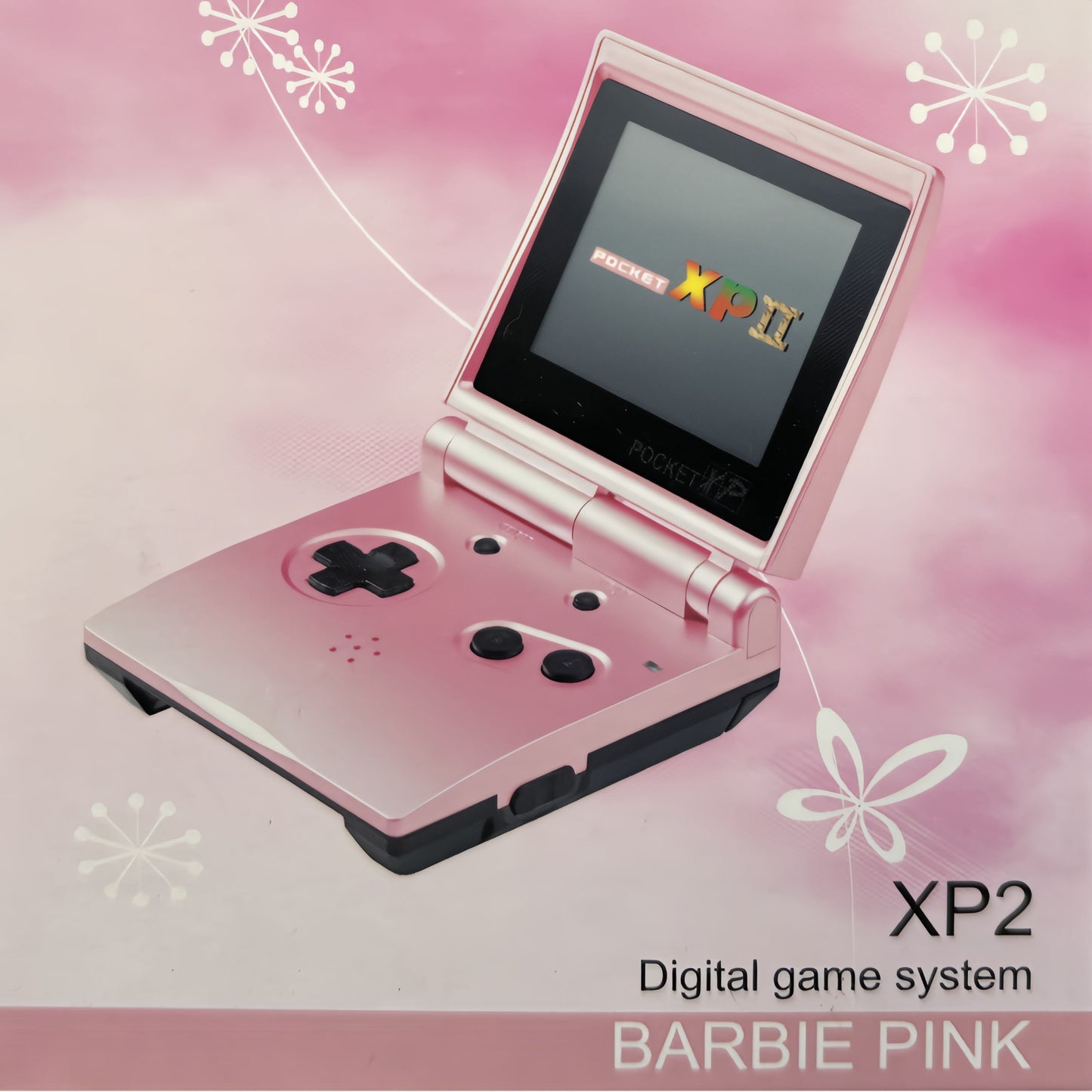 Pocket XP 2 Handheld Game Console – Built-in Classic Games, Game Boy Style, Portable Retro Gaming - Blue DropShipZone