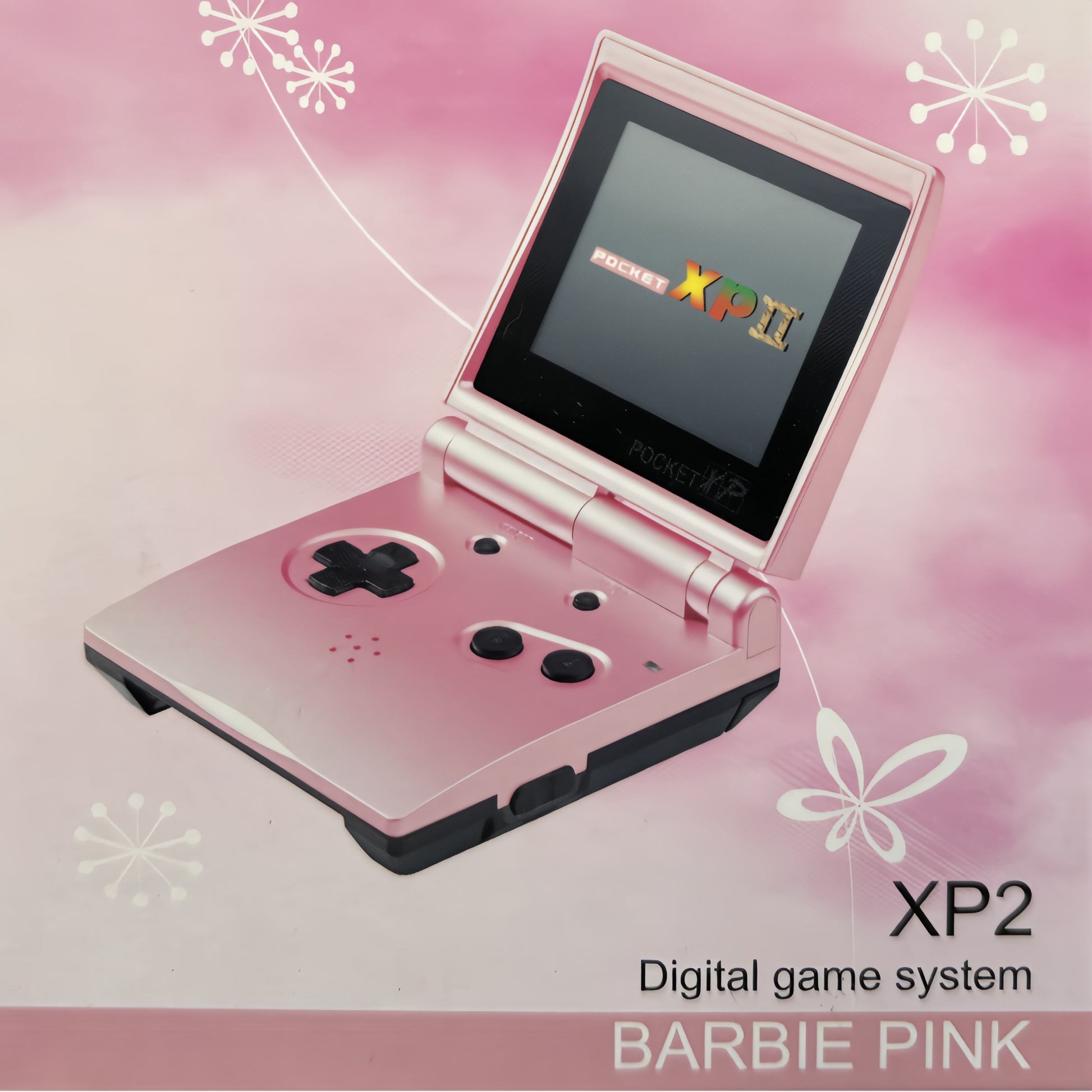 Pocket XP 2 Handheld Game Console – Built-in Classic Games, Game Boy Style, Portable Retro Gaming - Blue DropShipZone