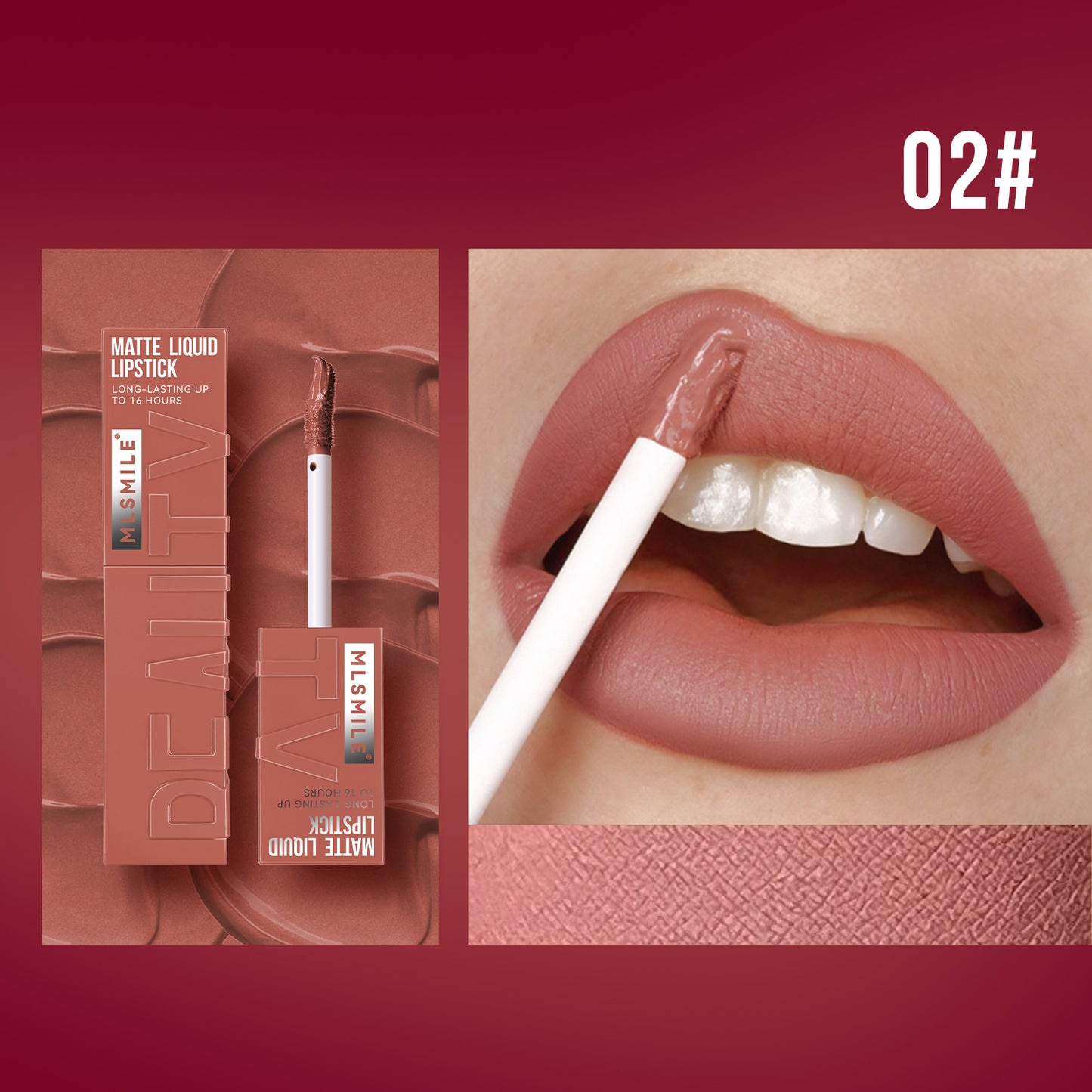 MLSMILE Non-Stick Cup Lip Glaze Teemdrop