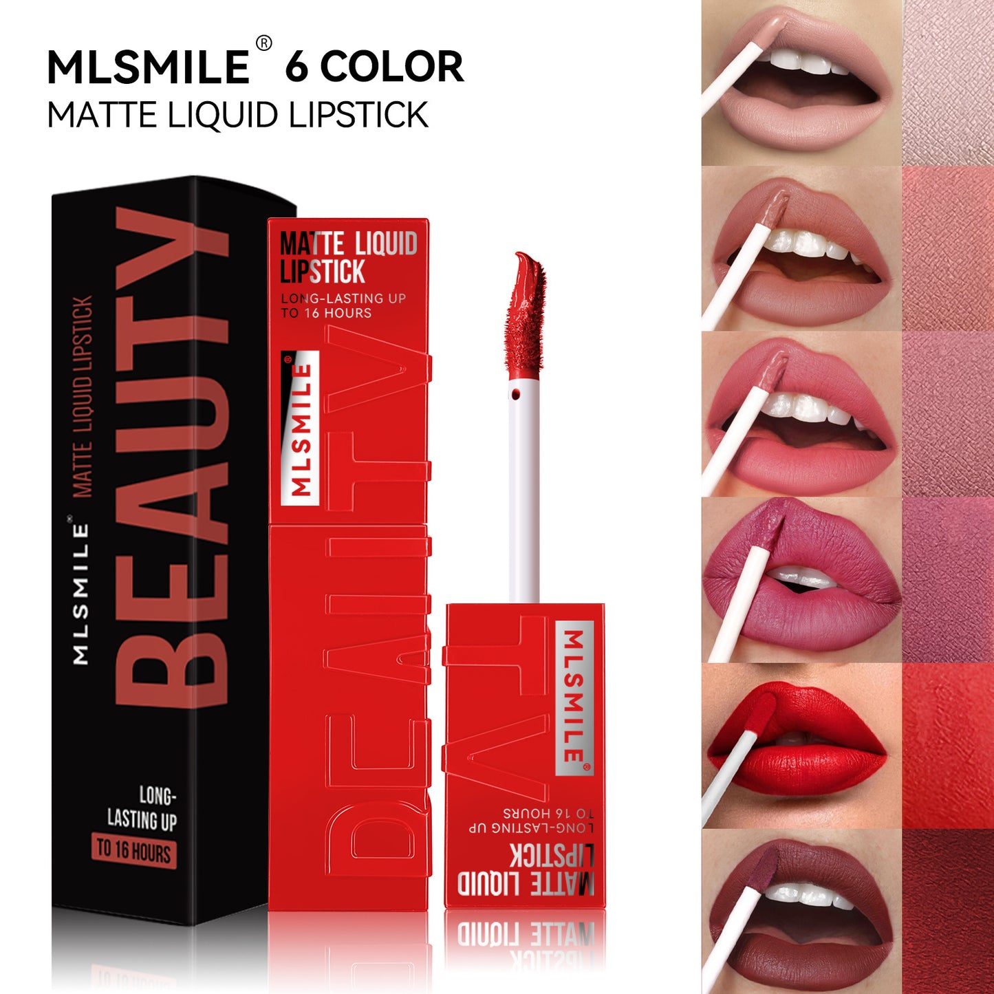 MLSMILE Non-Stick Cup Lip Glaze Teemdrop