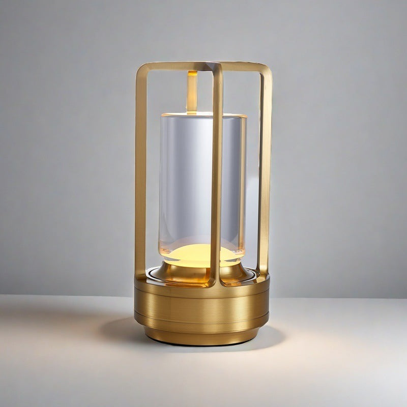Portable elegant LED table lamp with soft lighting Teemdrop