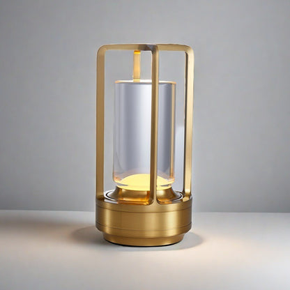 Portable elegant LED table lamp with soft lighting Teemdrop