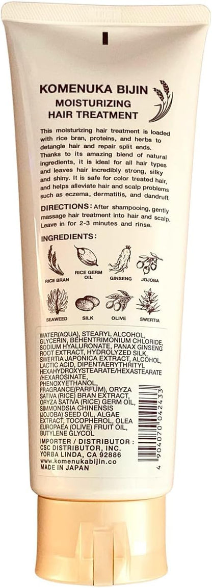 Premium Hair Care Set: Moisturizing Hair Shampoo & Hair Treatment / Conditioner