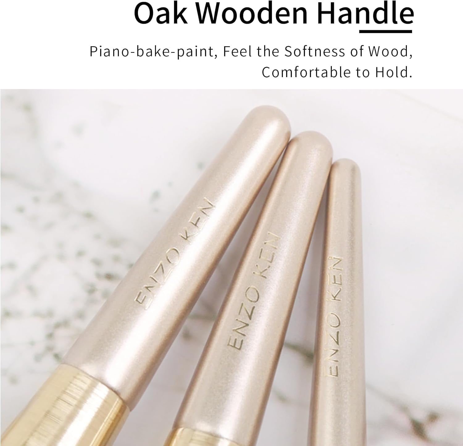 Natural Hair Makeup Brush Set Professional, Fox Hair Makeup Brushes Set with Case, Gold Cosmetic Brushes Makeup Set, Natural Makeup Brushes, Natural Hair Make up Brushes Set Professional.