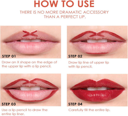 Lipsticks Set, 6 Colors Matte Lipstick with Gift Box, Velvet Red Lipstick Kit Nude Lipstick Long Lasting, Waterproof Lip Tint Makeup Set Kit Professional Lip Makeup for Women