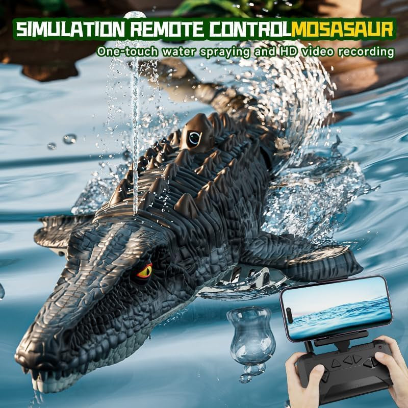 Remote Control Mosasaurus Dinosaur Toys