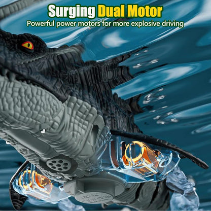 Remote Control Mosasaurus Dinosaur Toys